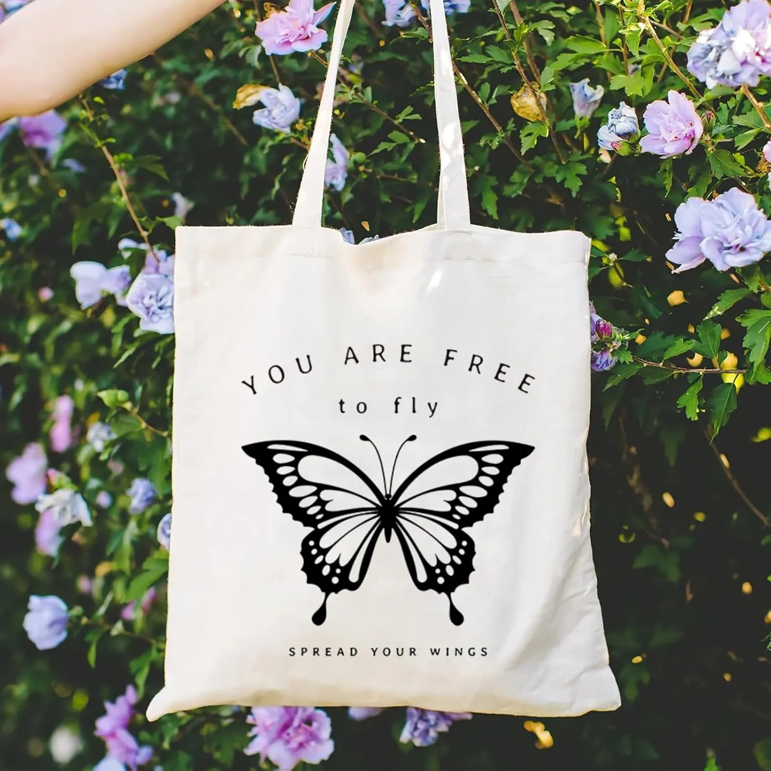 Andeiltech Canvas Tote Bag for Women Aesthetic Cute Cat Shopping Grocery Reusable Bags with Inner Zipper Women Gift