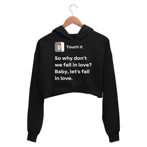 Ariana Grande Crop Hoodie - Touch It
