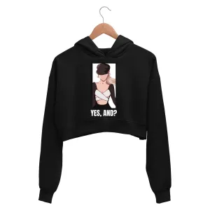 Ariana Grande Crop Hoodie - Yes, And?