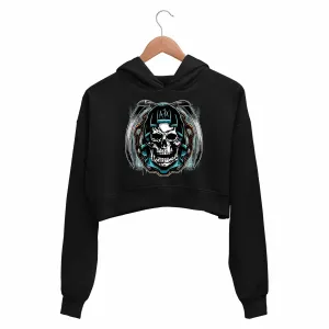 Avenged Sevenfold Crop Hoodie - Grim Resonance
