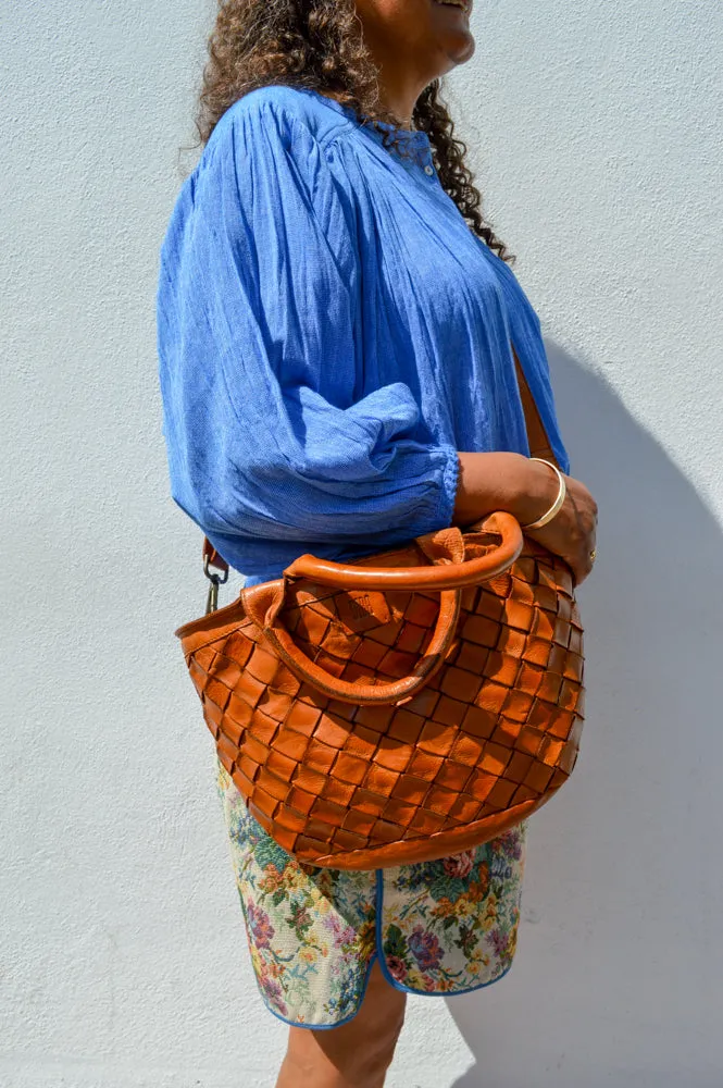 Biba Lewisburg Tan Shoulder Bag