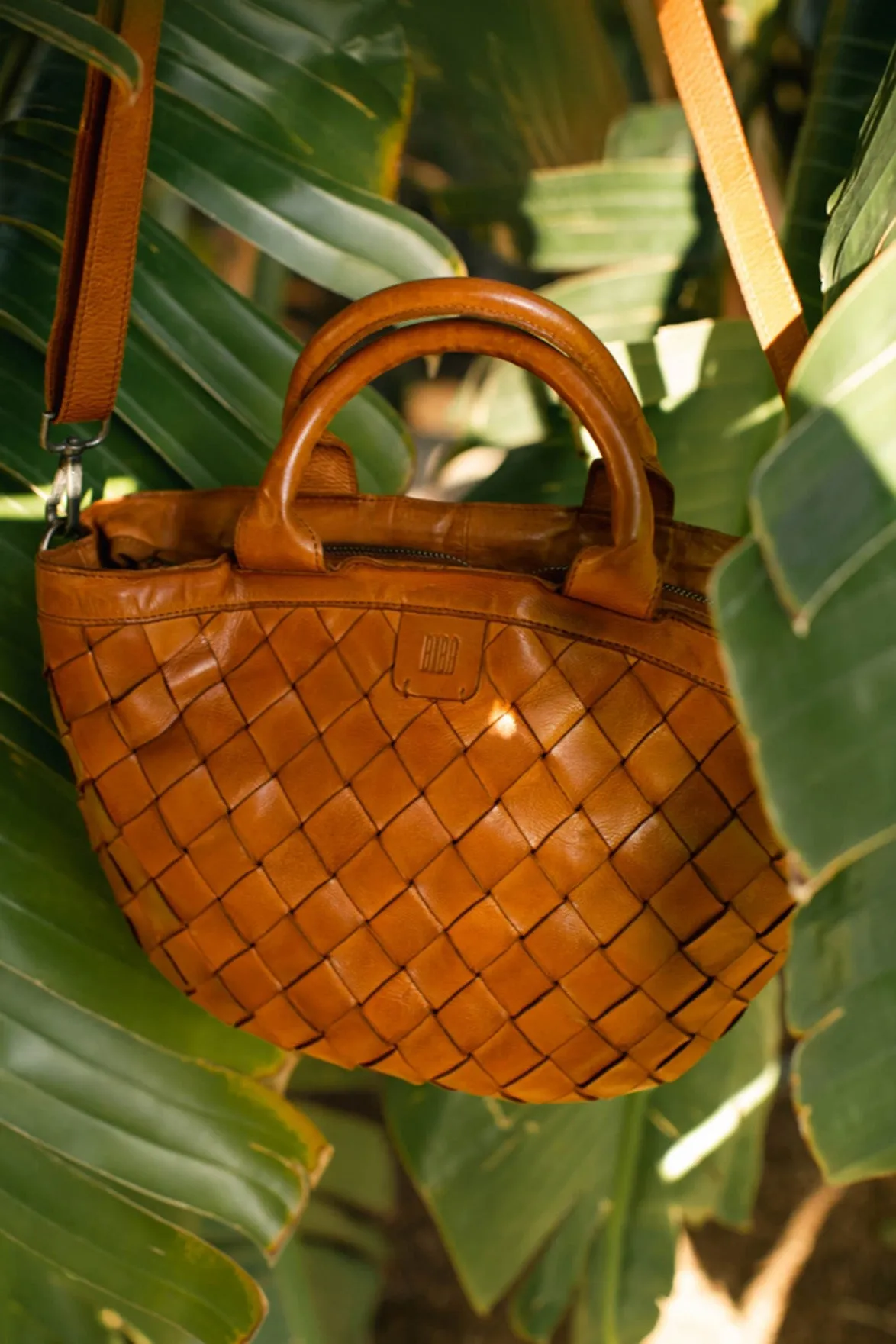 Biba Lewisburg Tan Shoulder Bag