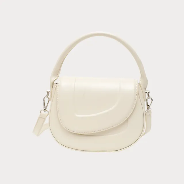 Briella | Luxe Statement Minimalist Saddle Bag