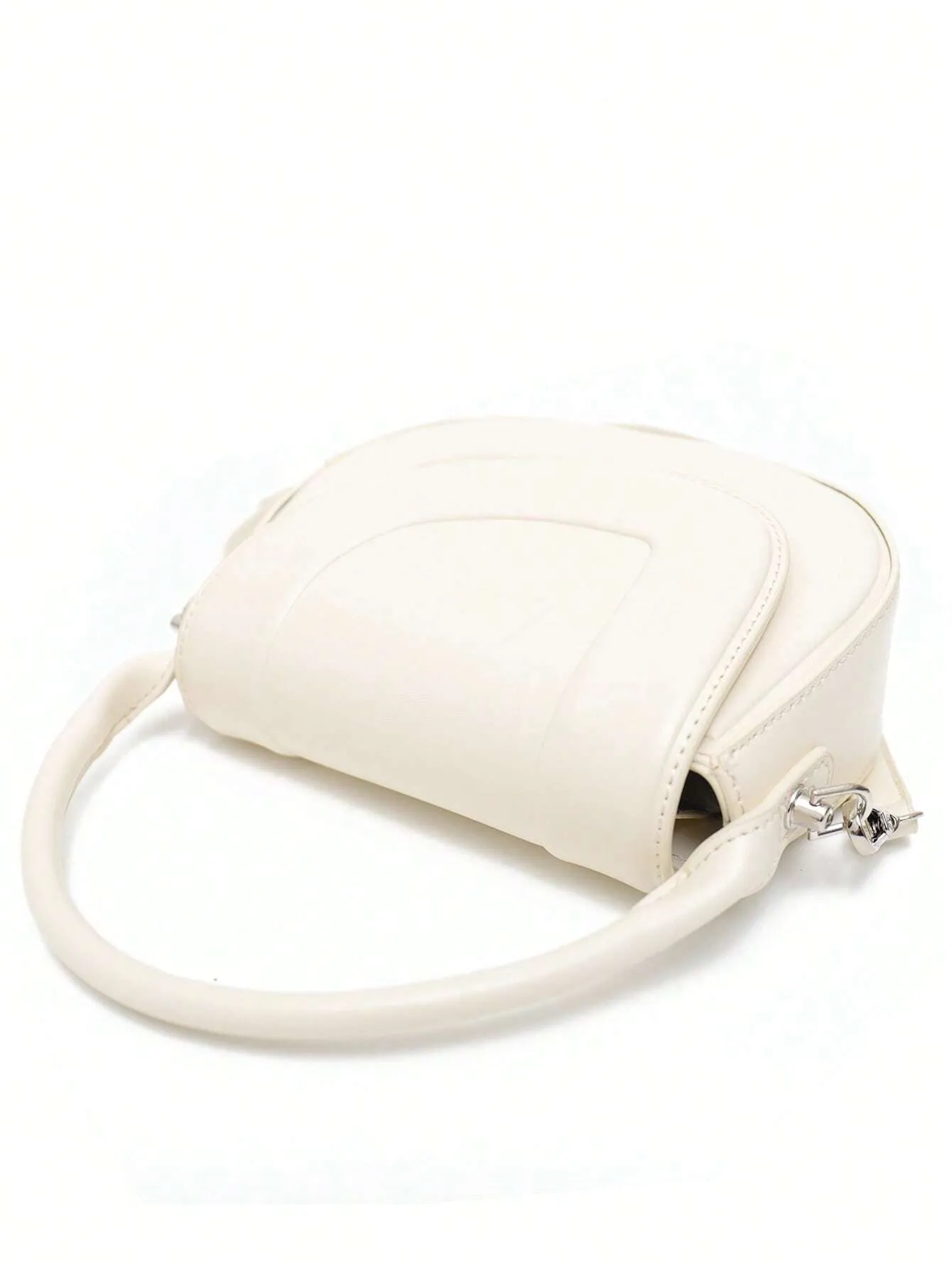 Briella | Luxe Statement Minimalist Saddle Bag