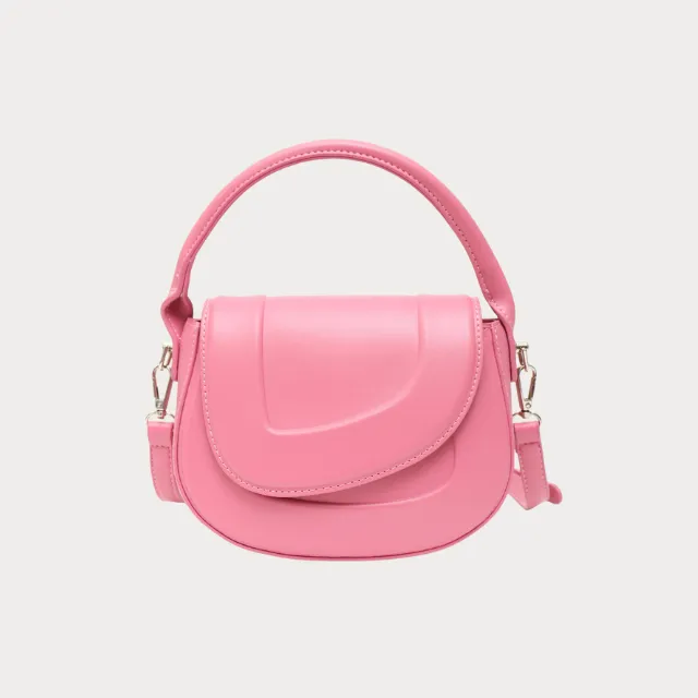 Briella | Luxe Statement Minimalist Saddle Bag