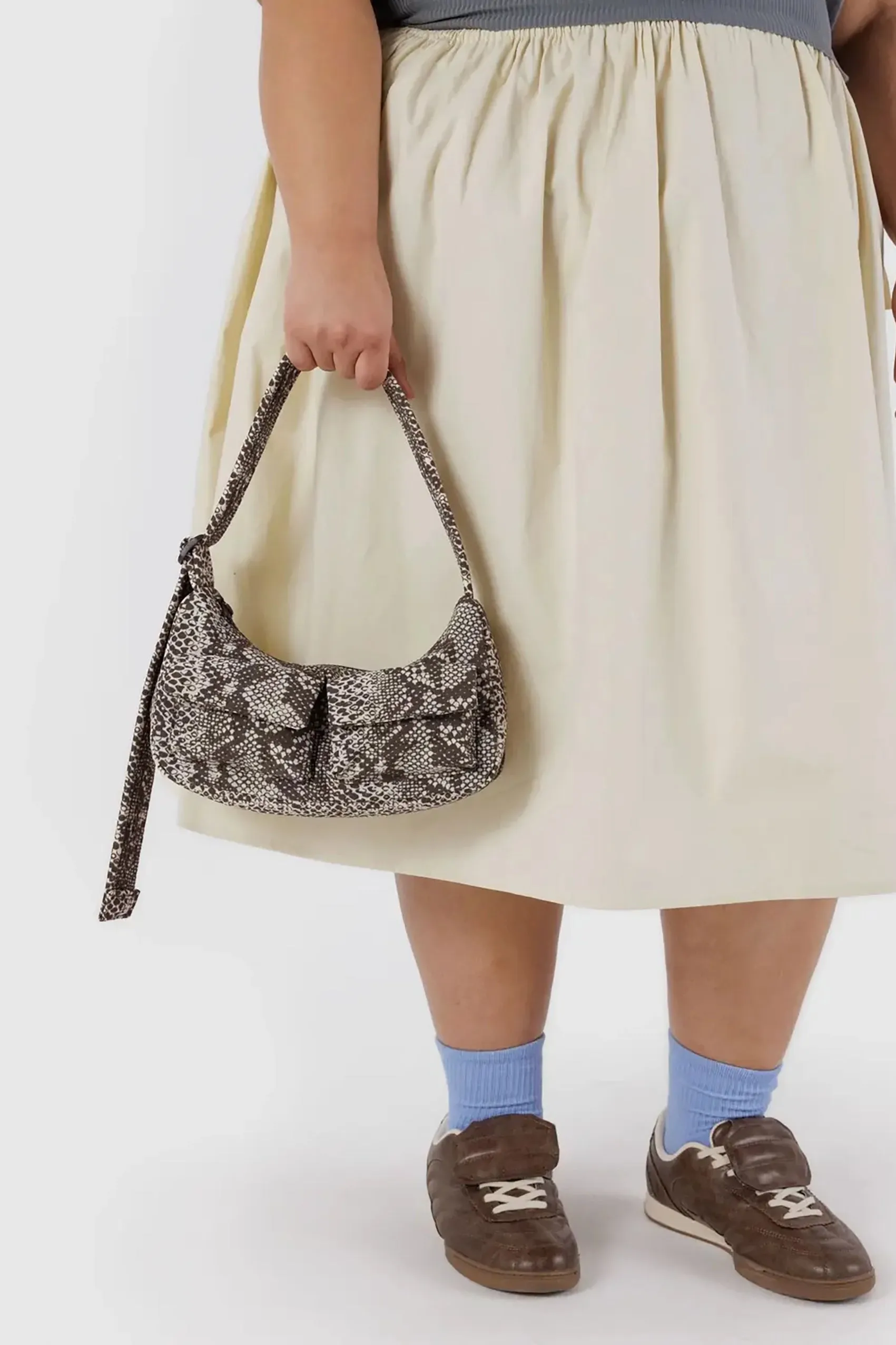 Cargo Shoulder Bag Snakeskin