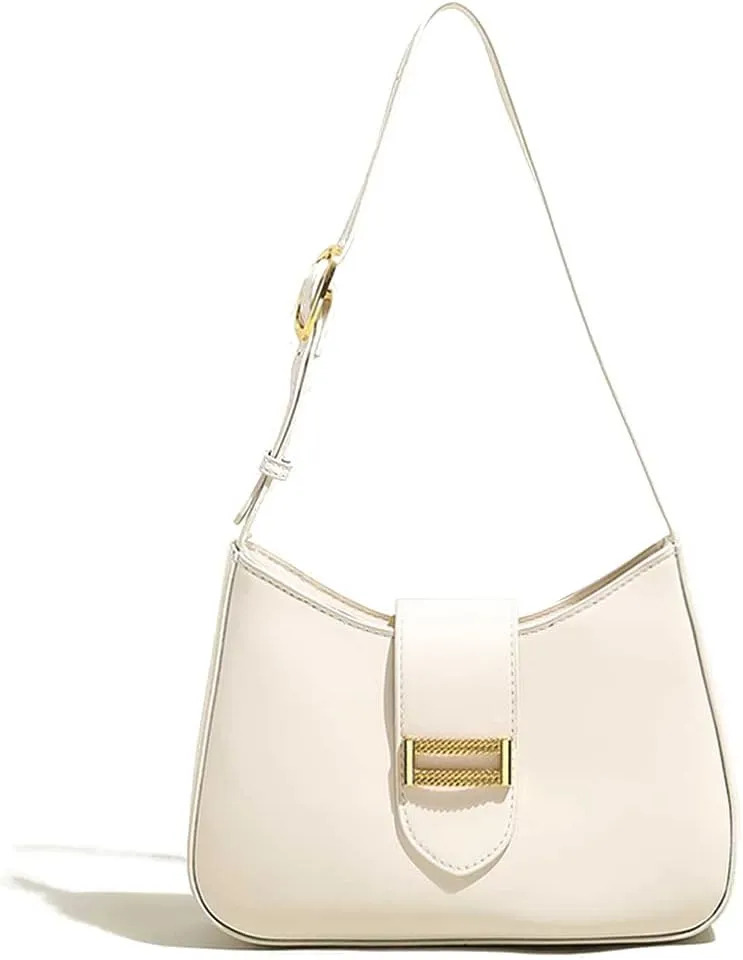 Classic Shoulder Bag,Retro Small Purse,Tote Bag for Women with Zipper Closure