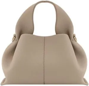 Cloud Silhouette Leather HandbagDesigner Leather Shoulder Bags, Retro Crossbody bag Purse Casual Dumpling Hobo Bag