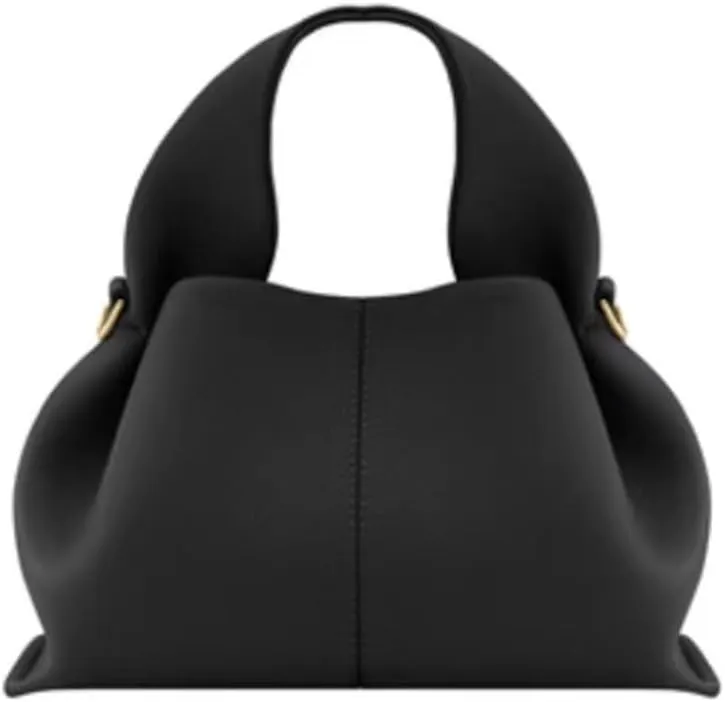 Cloud Silhouette Leather HandbagDesigner Leather Shoulder Bags, Retro Crossbody bag Purse Casual Dumpling Hobo Bag