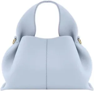 Cloud Silhouette Leather HandbagDesigner Leather Shoulder Bags, Retro Crossbody bag Purse Casual Dumpling Hobo Bag
