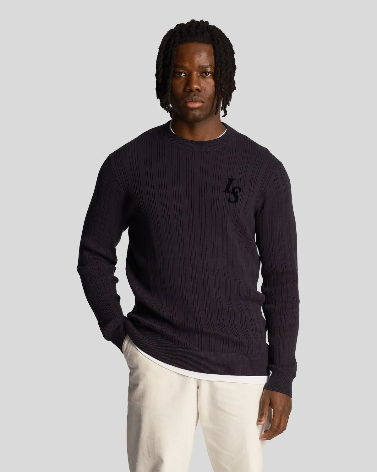 Club Emblem Crew Neck Jumper