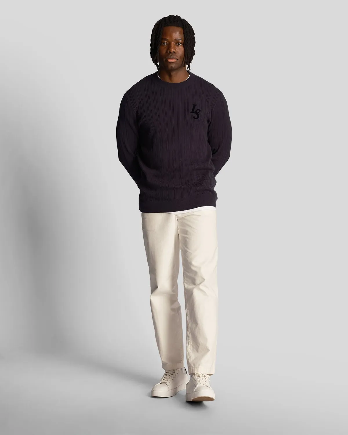 Club Emblem Crew Neck Jumper