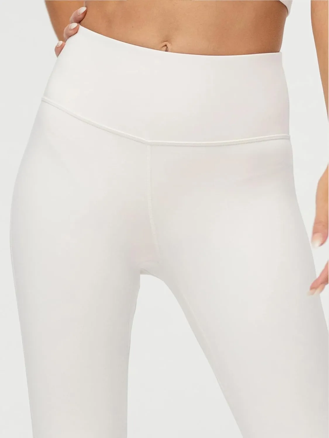 Conceited Leggings for Women - High Rise Active Tummy Control - Soft Sueded Adaptive Compression (Available in Plus Size)