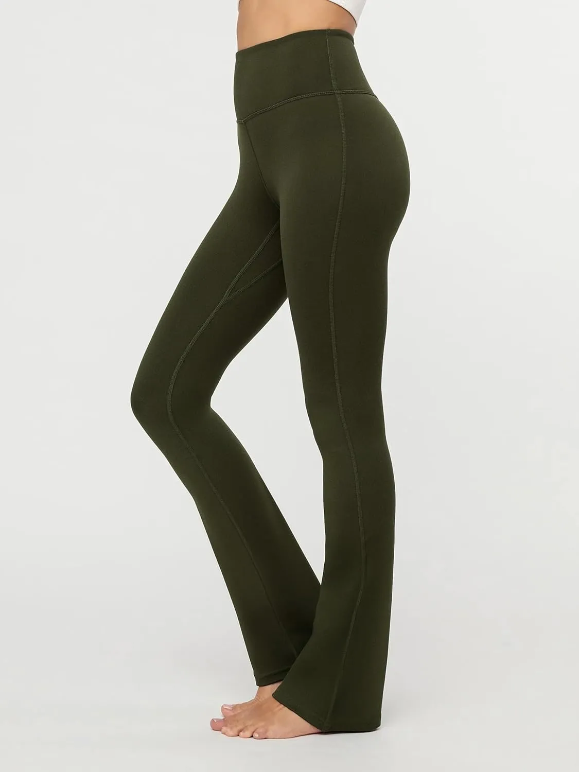 Conceited Leggings for Women - High Rise Active Tummy Control - Soft Sueded Adaptive Compression (Available in Plus Size)