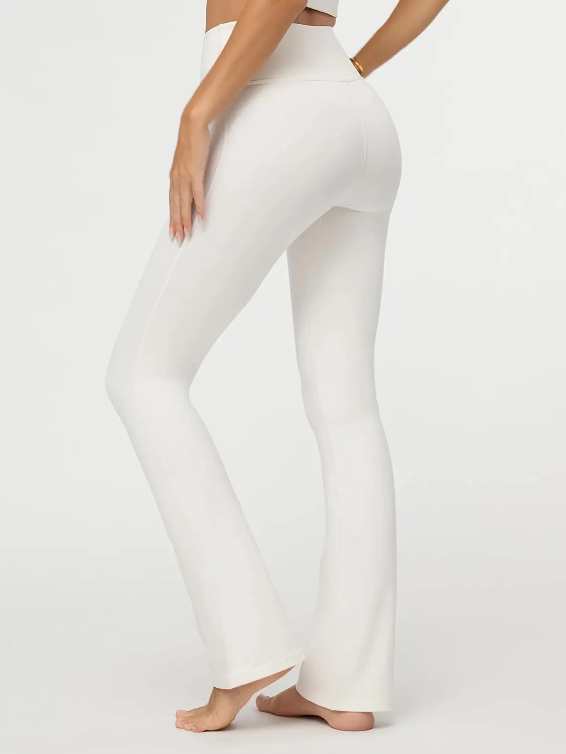 Conceited Leggings for Women - High Rise Active Tummy Control - Soft Sueded Adaptive Compression (Available in Plus Size)