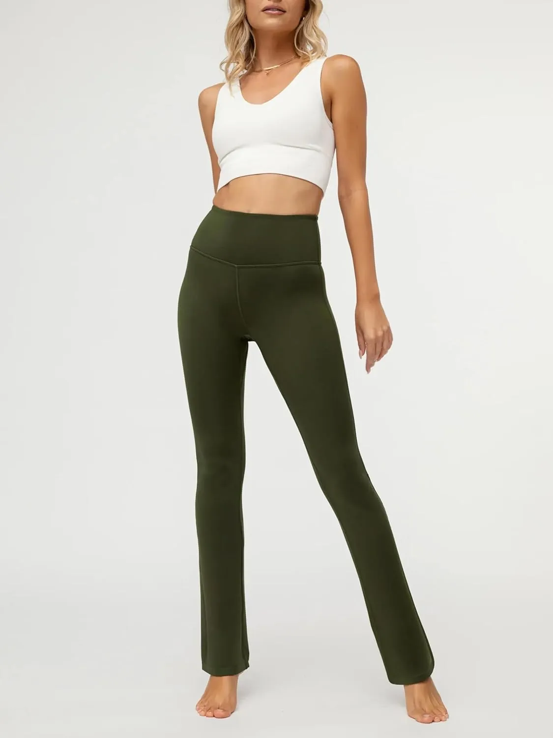 Conceited Leggings for Women - High Rise Active Tummy Control - Soft Sueded Adaptive Compression (Available in Plus Size)