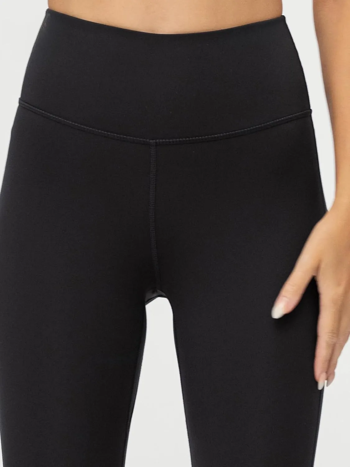 Conceited Leggings for Women - High Rise Active Tummy Control - Soft Sueded Adaptive Compression (Available in Plus Size)