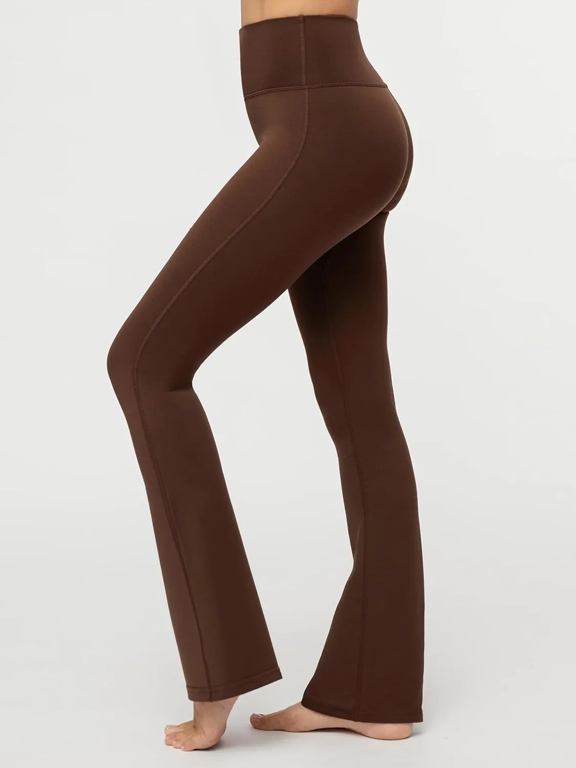 Conceited Leggings for Women - High Rise Active Tummy Control - Soft Sueded Adaptive Compression (Available in Plus Size)