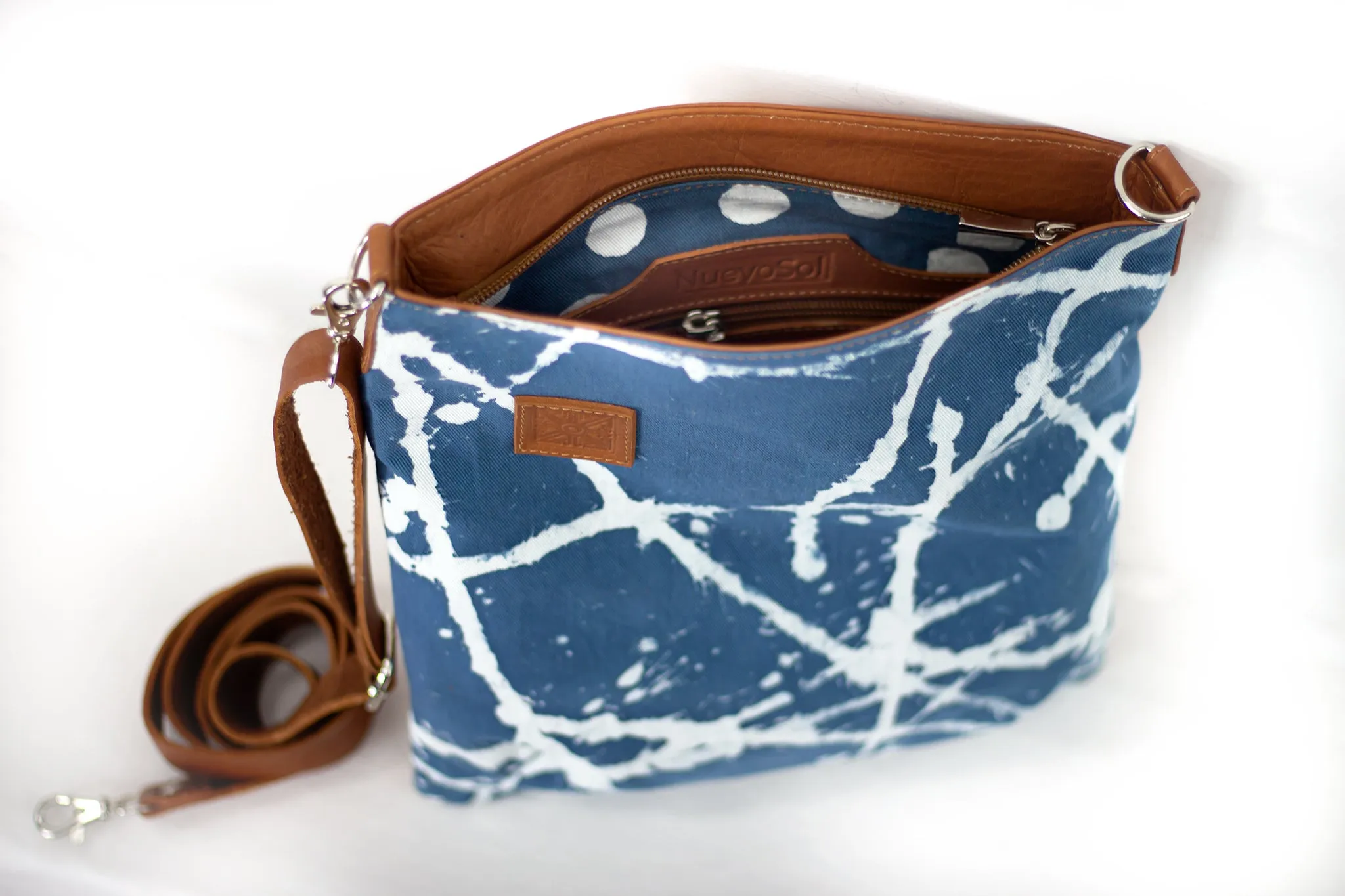 Cross Body Handbag - JBag- Collide Indigo