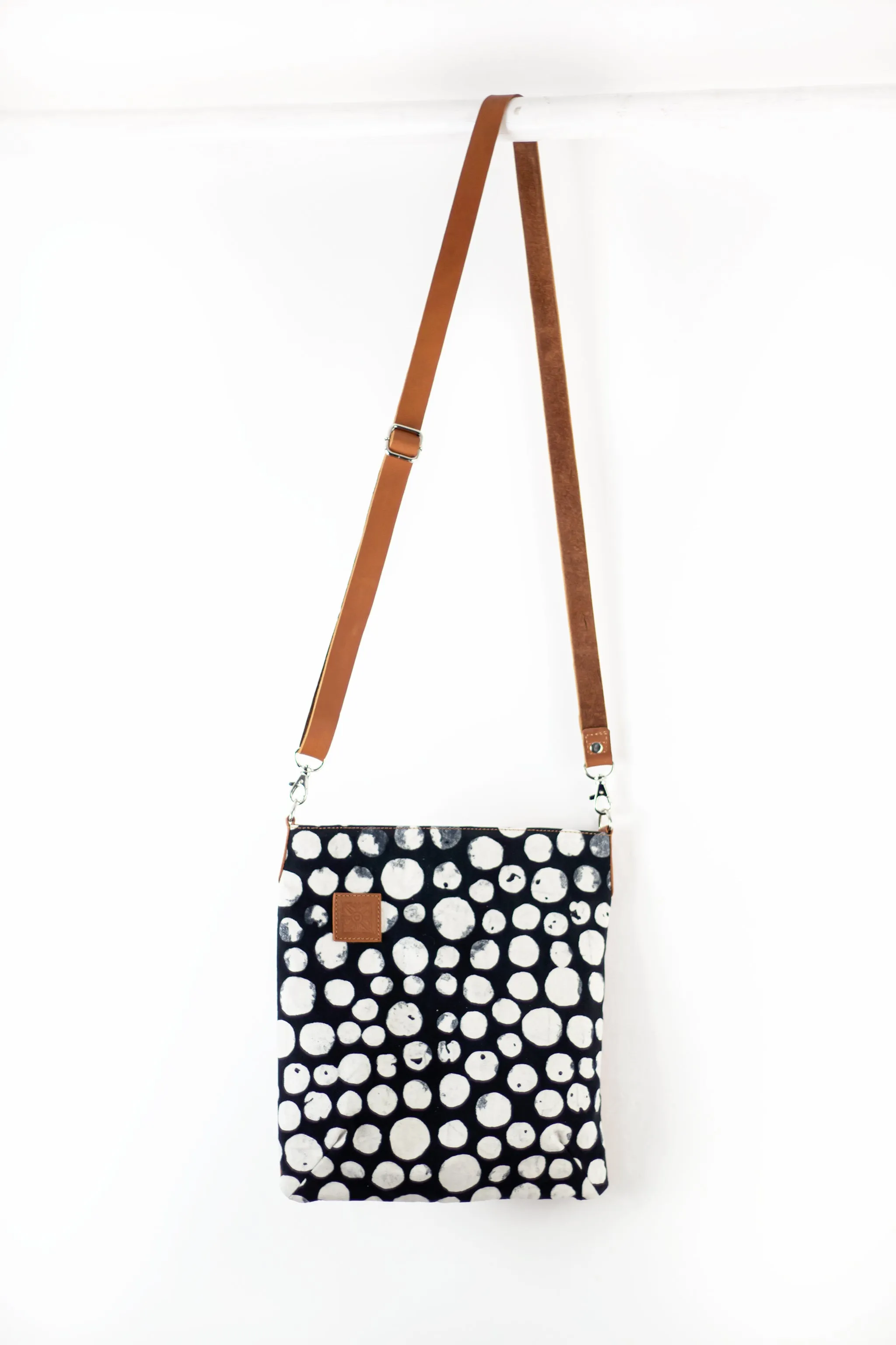 Cross Body Handbag - JBag- Natural Bubbles