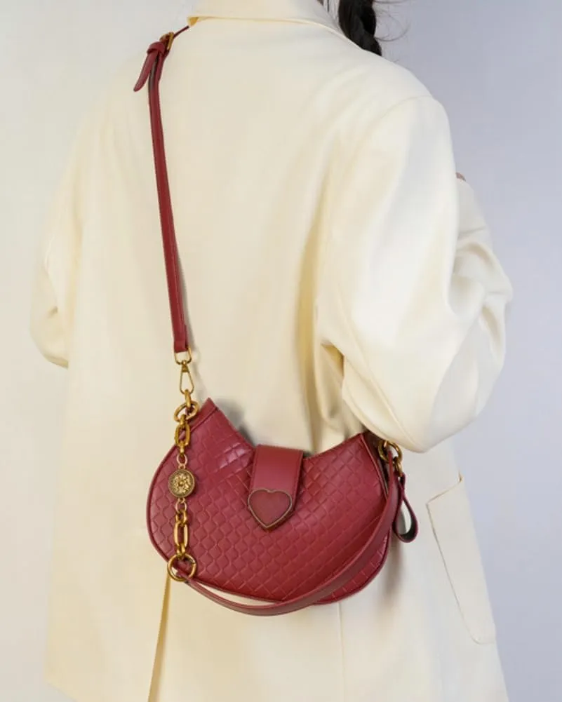 CrossbodyHandbag PU Leather Shoulder Bags Satchel Purse Work Tote Bag for Women 2024