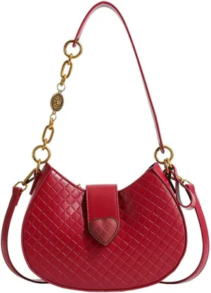 CrossbodyHandbag PU Leather Shoulder Bags Satchel Purse Work Tote Bag for Women 2024