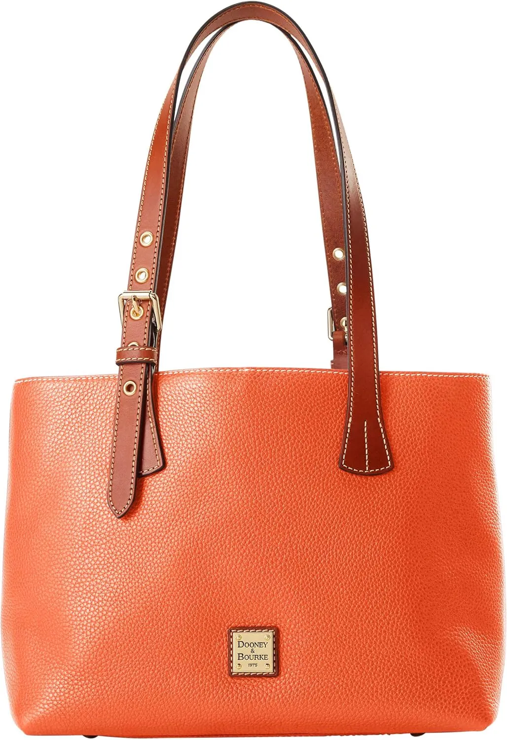 Dooney & Bourke Handbags for Women, Pebble Grain Leather Hanna Small Tote Bag with Zipper Compartment