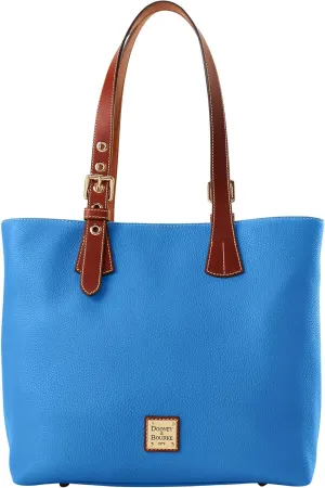Dooney & Bourke Tote Bags for Women, Pebble Grain Leather Emily Tote Bag with Zipper Compartment
