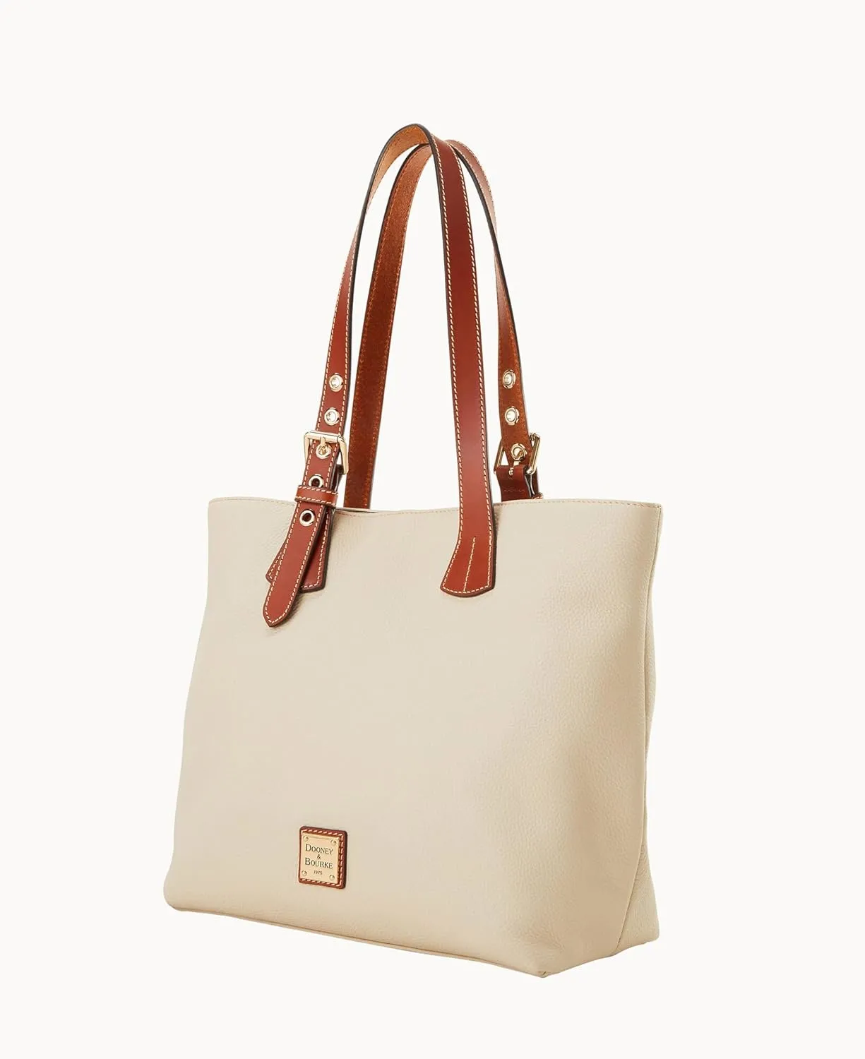 Dooney & Bourke Tote Bags for Women, Pebble Grain Leather Emily Tote Bag with Zipper Compartment