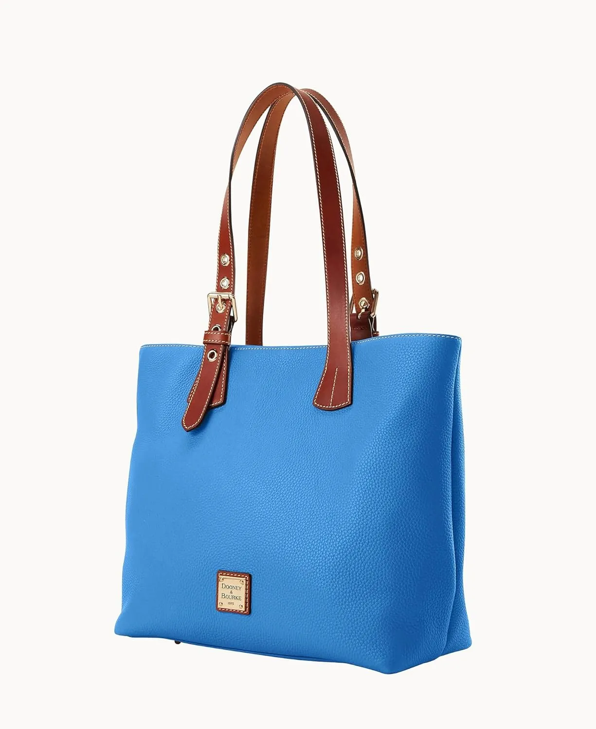 Dooney & Bourke Tote Bags for Women, Pebble Grain Leather Emily Tote Bag with Zipper Compartment