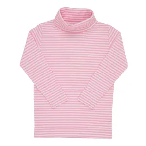 Hamptons Hot Pink Stripe Tatums Turtleneck Shirt