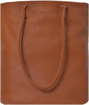 Large Leather Tote Bag for Women Soft Semi Veg Goat Skin, Top Handle, Inside Zipper Pockets Leather Tote Bags for Women