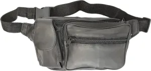 Leather Fanny Pack With Cell Case