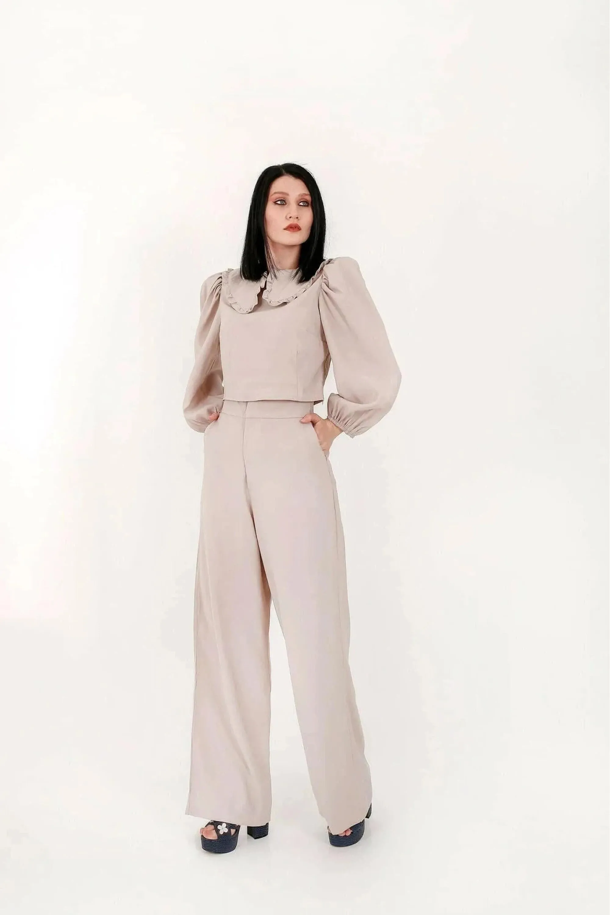 Pants Set by BY Baano - Trendy Dress Ensemble for Fashionable Women