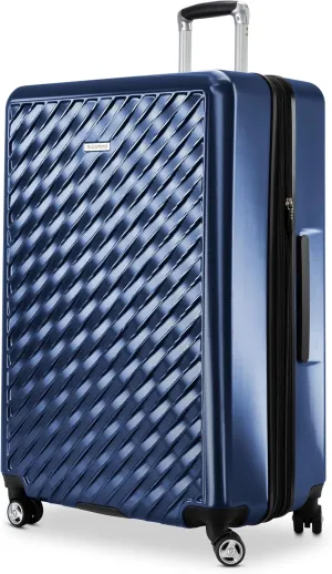 Ricardo Beverly Hills Melrose Hardside Expandable Luggage with Lightweight Construction for Smooth Traveling, Stylish, Durable, and Spacious, Men and Women, Prussian Blue, Check-In Large 29-Inch