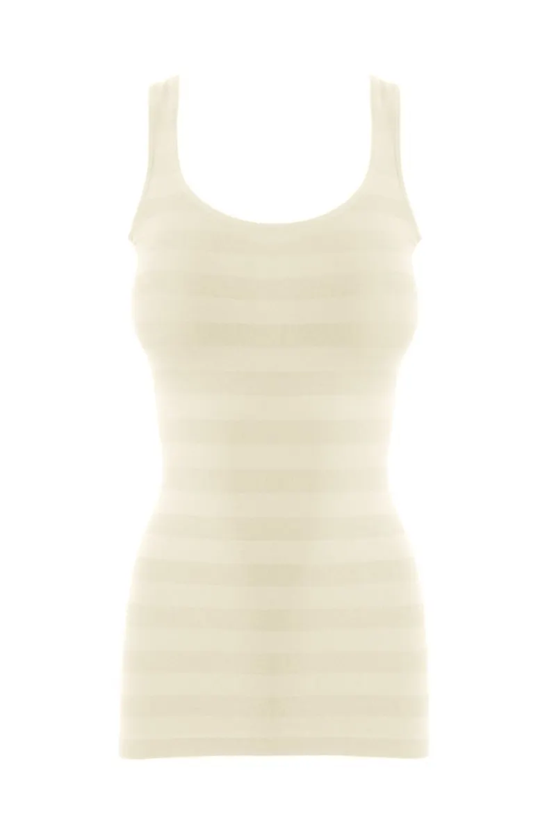 Seamless Striped Tank Top