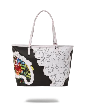 THE FLORAL CUT TOTE