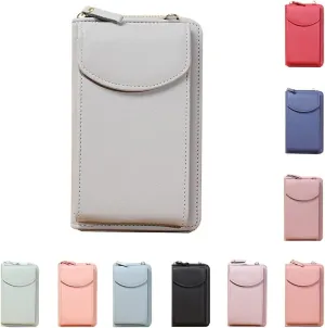 The Original Clutch Wallet, Crossbody Leather Shoulder Bags and Clutches, Women's Crossbody Handbags Cellphone Pouch