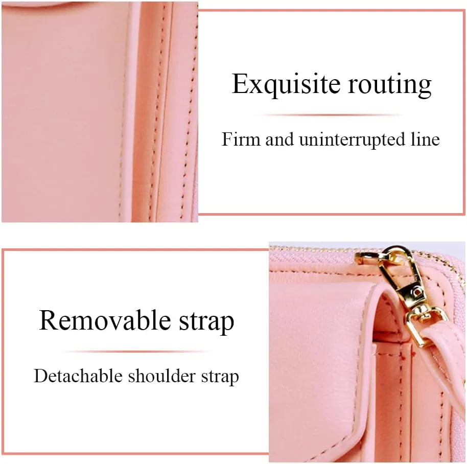 The Original Clutch Wallet, Crossbody Leather Shoulder Bags and Clutches, Women's Crossbody Handbags Cellphone Pouch
