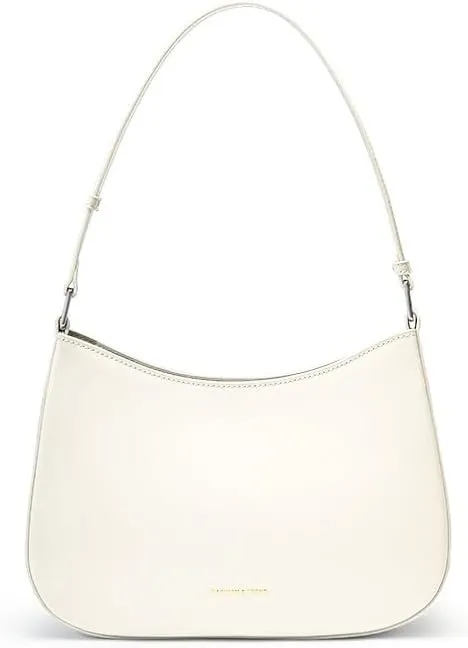 Top Grain Leather Shoulder Bags for Women Hobo Crescent Bag Handbags Purse