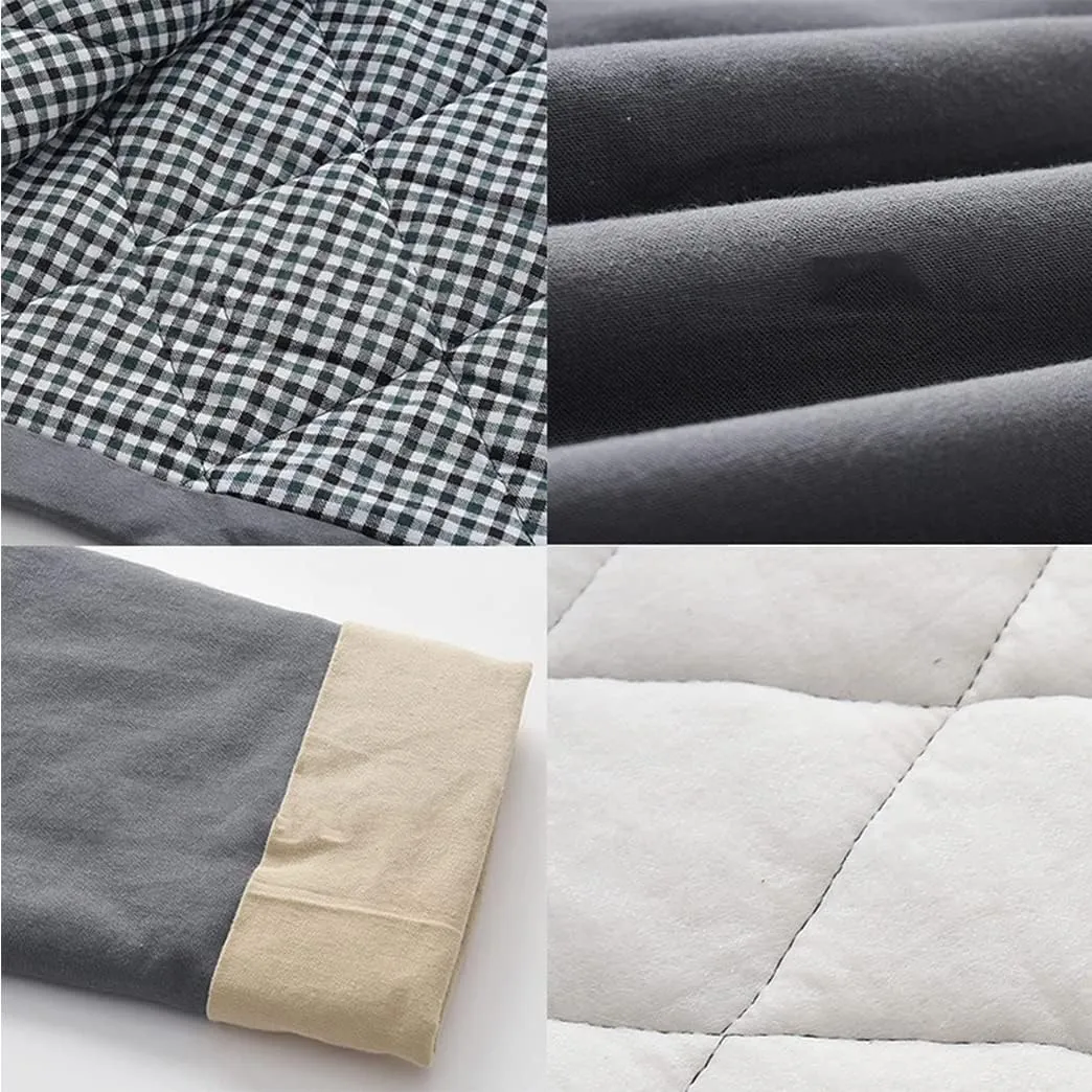 Winter Warm Tang Suit Men Cotton Padded Kung Fu Uniform Jacket Long Sleeved Coat Tops for Seniors
