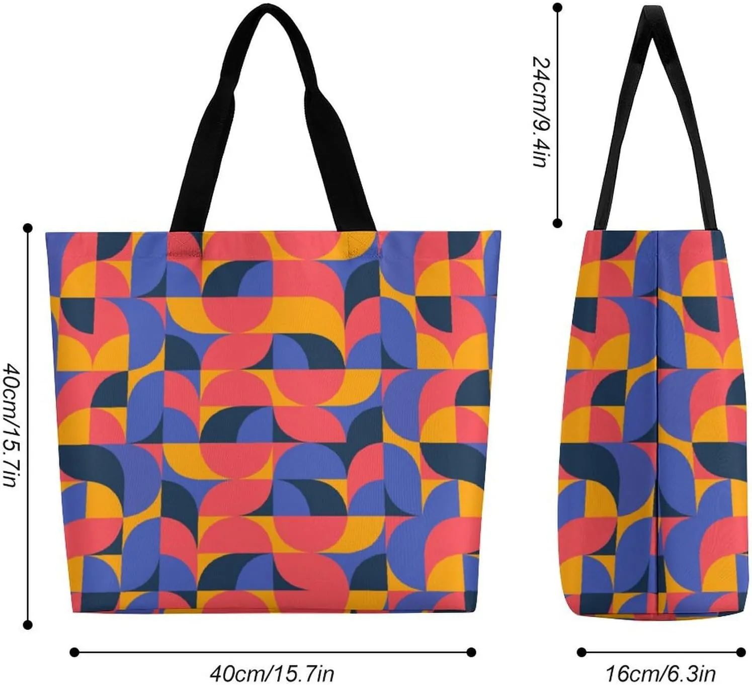 Womens Large Capacity Tote Bag for Shopping Travel and Daily Use Stylish Canvas Shoulder Bag for Beach Grocery Work