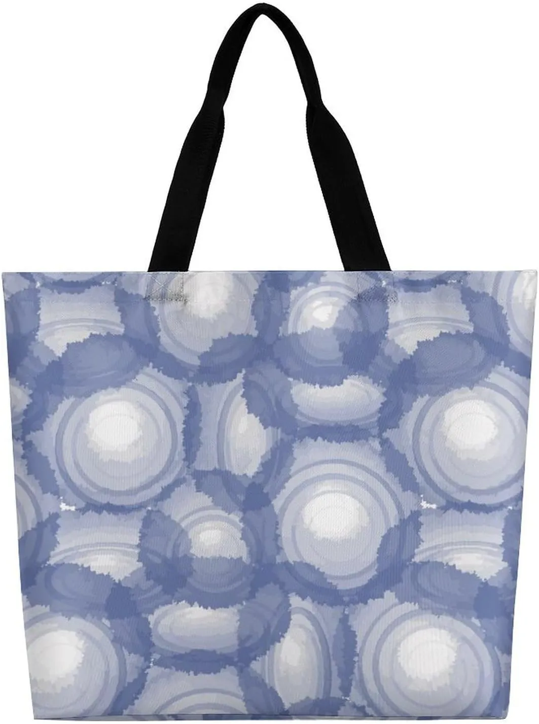 Womens Large Capacity Tote Bag for Shopping Travel and Daily Use Stylish Canvas Shoulder Bag for Beach Grocery Work