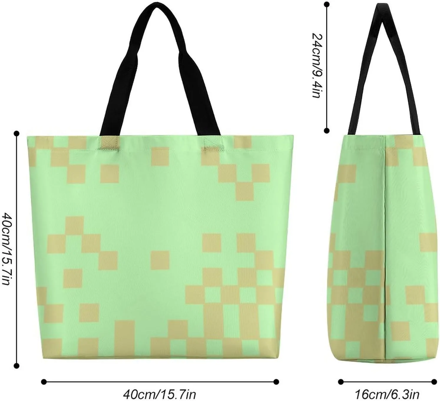 Womens Large Capacity Tote Bag for Shopping Travel and Daily Use Stylish Canvas Shoulder Bag for Beach Grocery Work