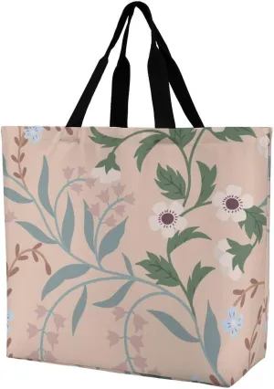 Womens Large Capacity Tote Bag for Shopping Travel and Daily Use Stylish Canvas Shoulder Bag for Beach Grocery Work