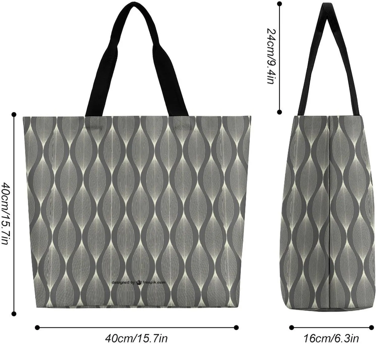 Womens Large Capacity Tote Bag for Shopping Travel and Daily Use Stylish Canvas Shoulder Bag for Beach Grocery Work