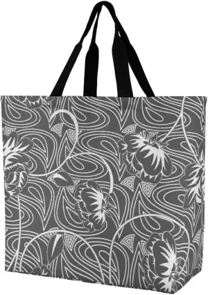 Womens Large Capacity Tote Bag for Shopping Travel and Daily Use Stylish Canvas Shoulder Bag for Beach Grocery Work
