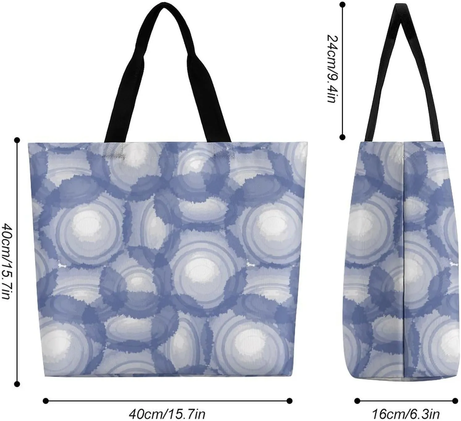 Womens Large Capacity Tote Bag for Shopping Travel and Daily Use Stylish Canvas Shoulder Bag for Beach Grocery Work