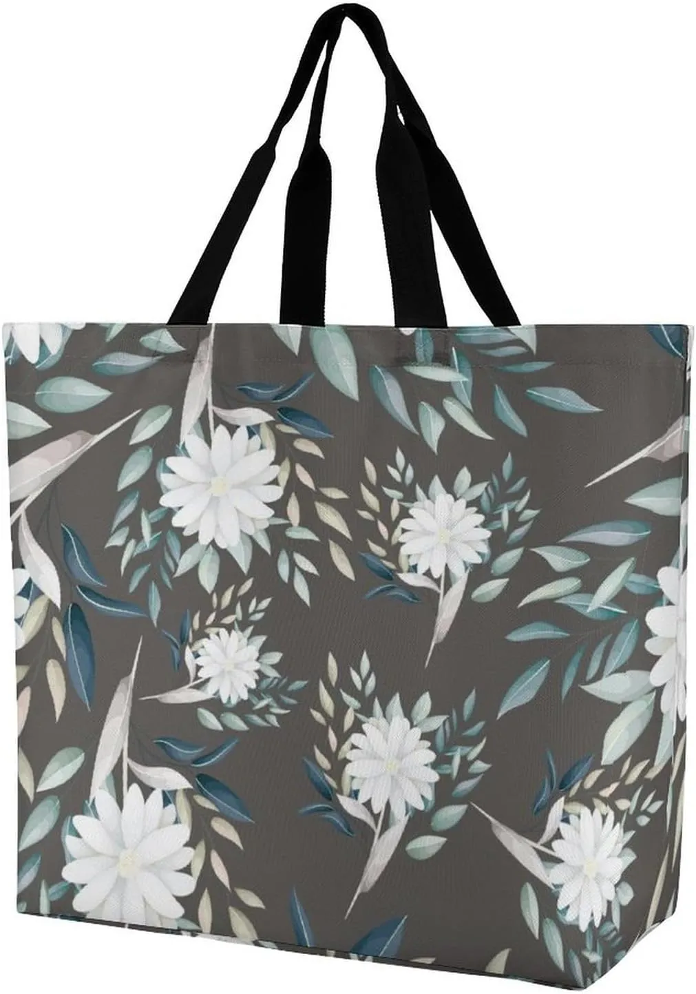 Womens Large Capacity Tote Bag for Shopping Travel and Daily Use Stylish Canvas Shoulder Bag for Beach Grocery Work