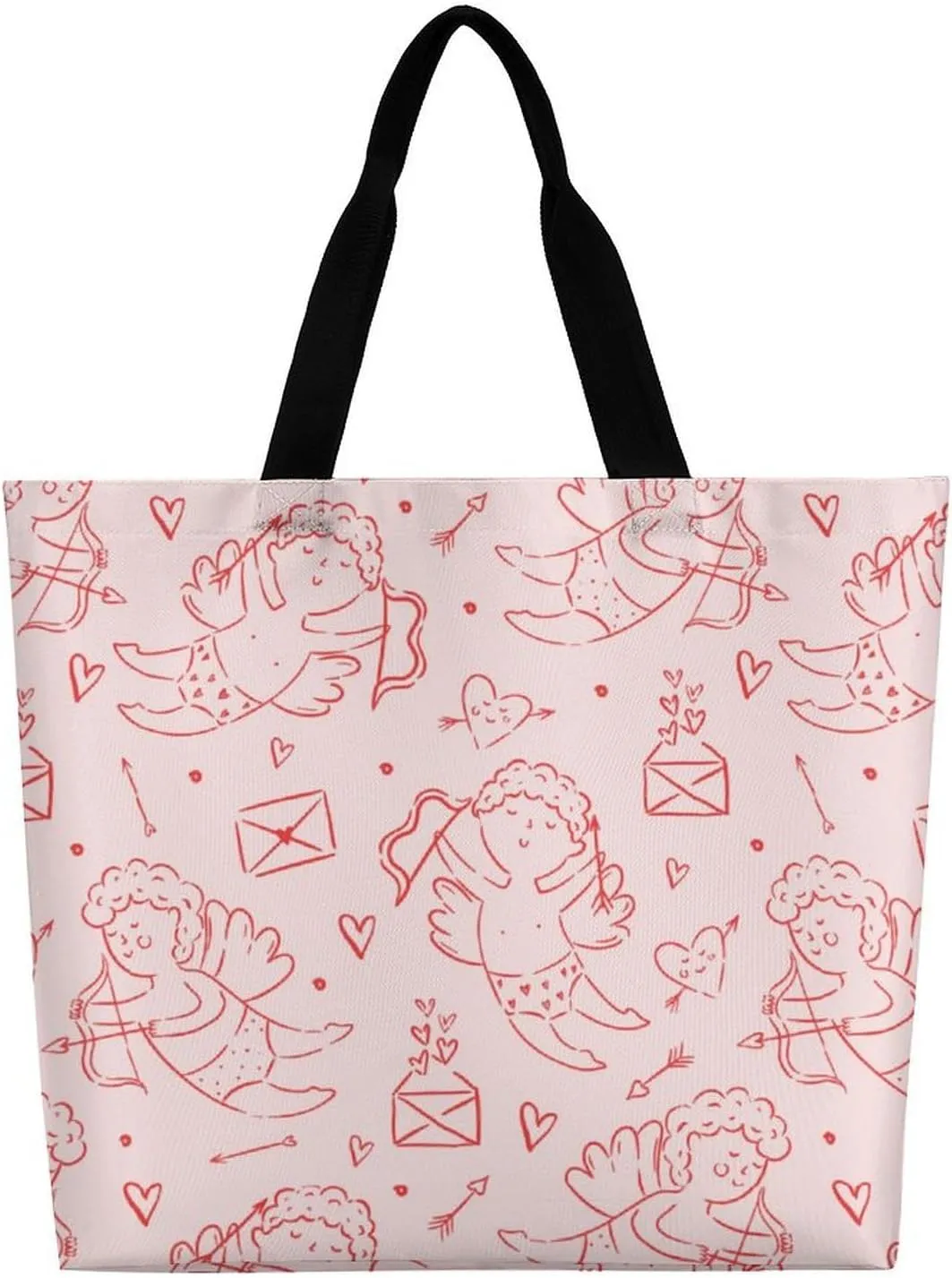 Womens Large Capacity Tote Bag for Shopping Travel and Daily Use Stylish Canvas Shoulder Bag for Beach Grocery Work